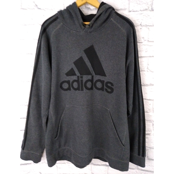 adidas Other - Adidas Spellout Logo Embroidered Hoodie XL